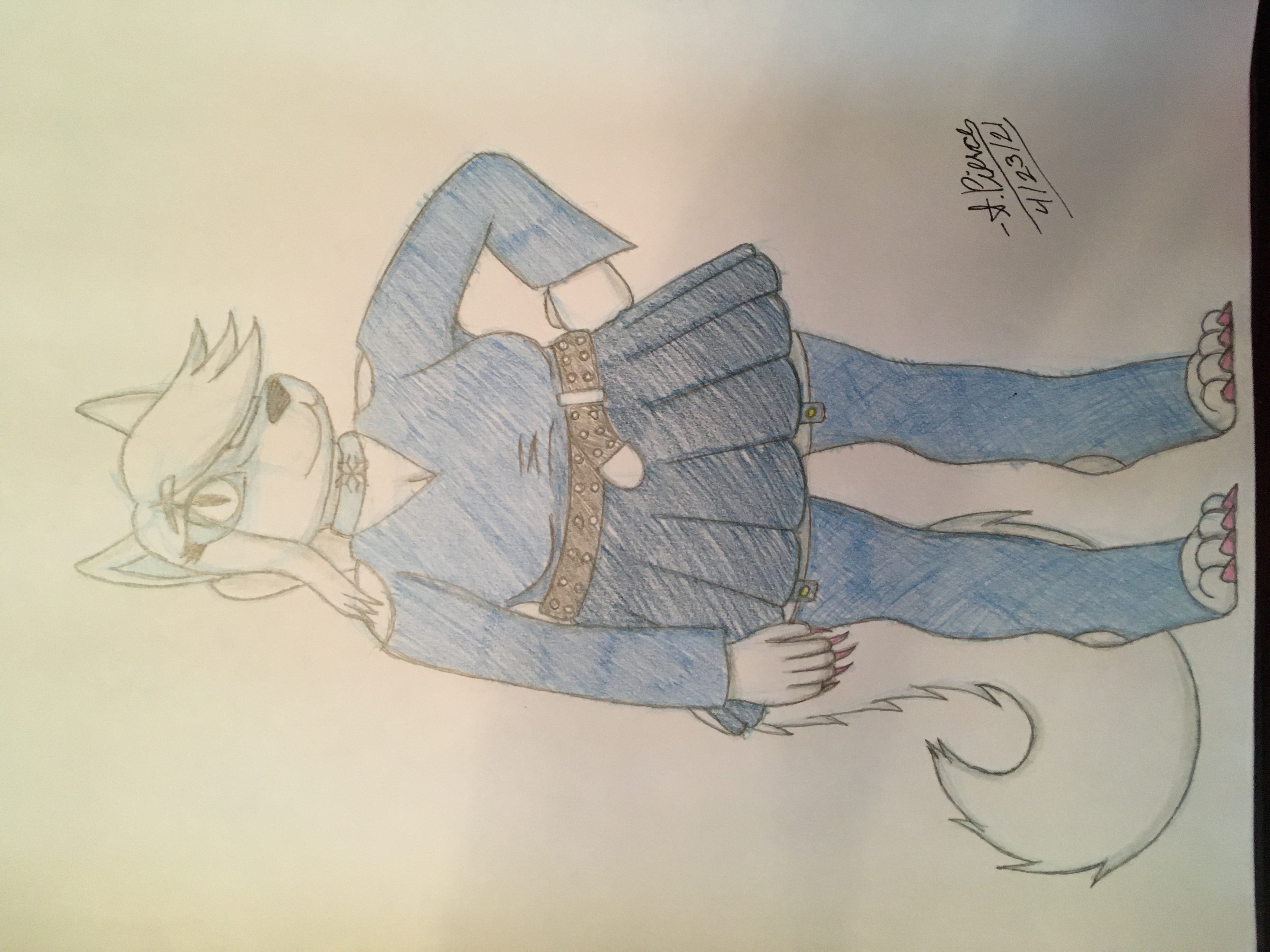Ariana the Hellhound (Art for Discord User Noelani)